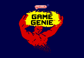 [Program] Game Genie (USA) (v1.1) Title Screen